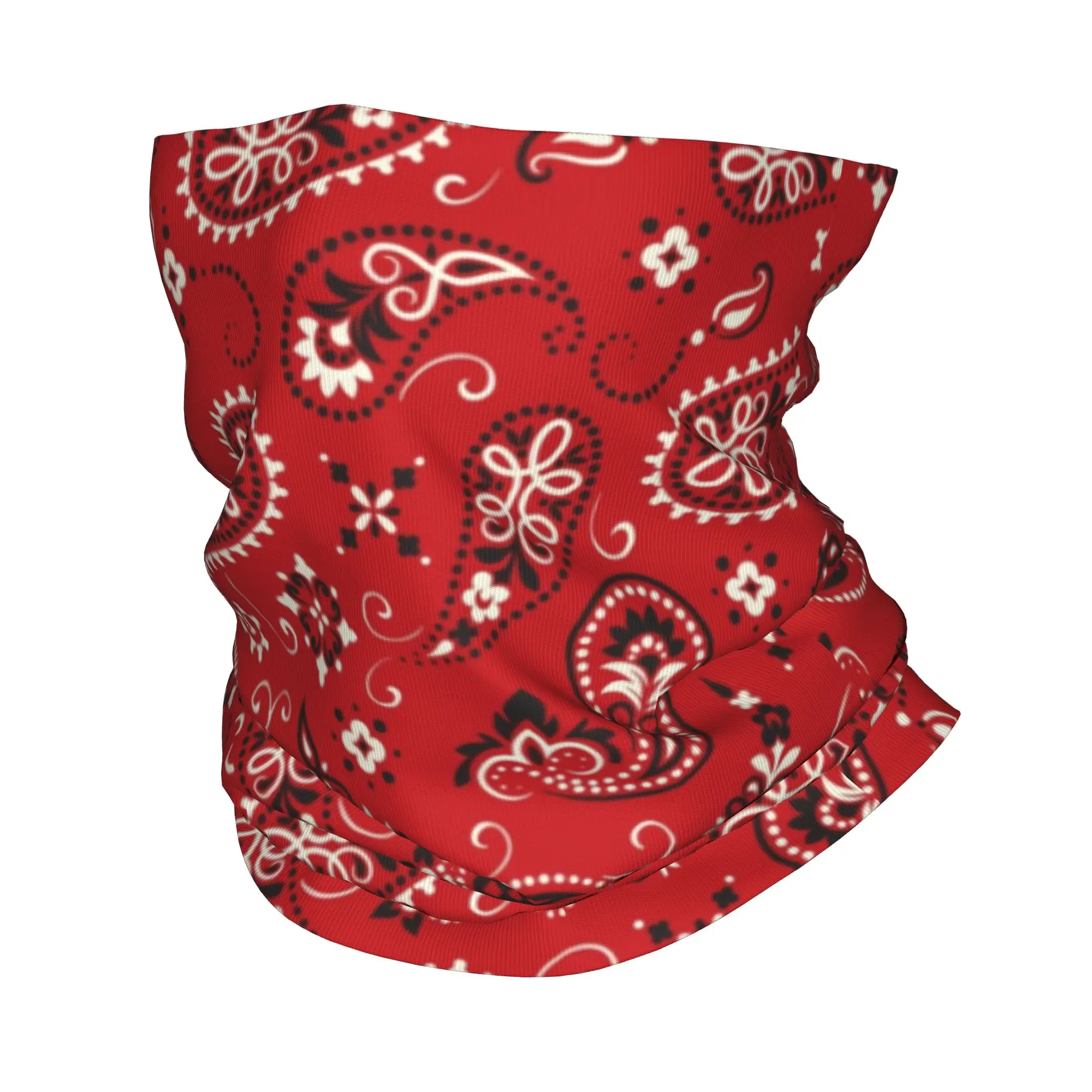 New Red Bandana Bandana Neck G - огляд і ціна Neck Gaiter Face Cover