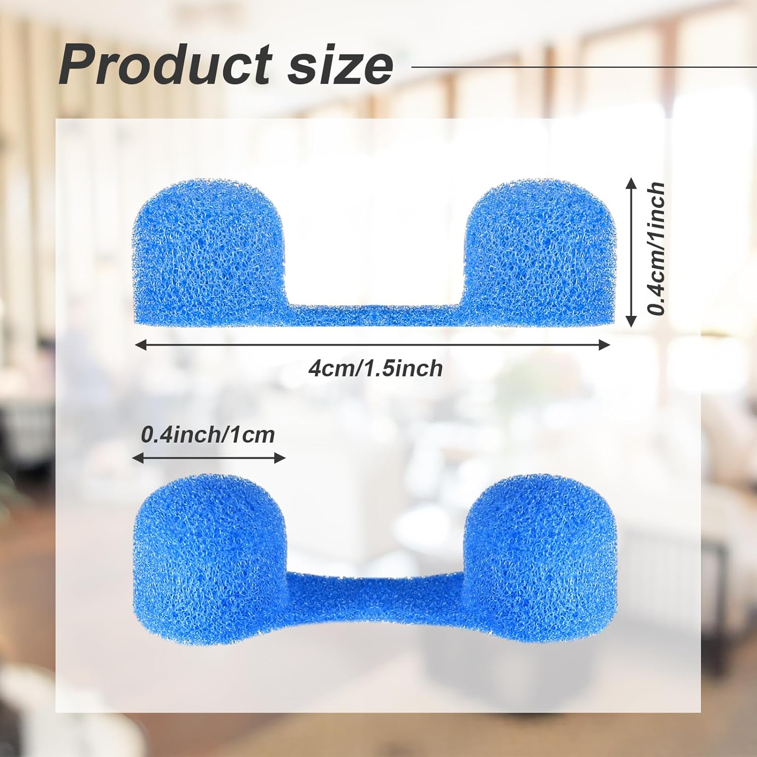 Blue Disposable Sponge Nose Fi - огляд і ціна Anti Pollution Mask