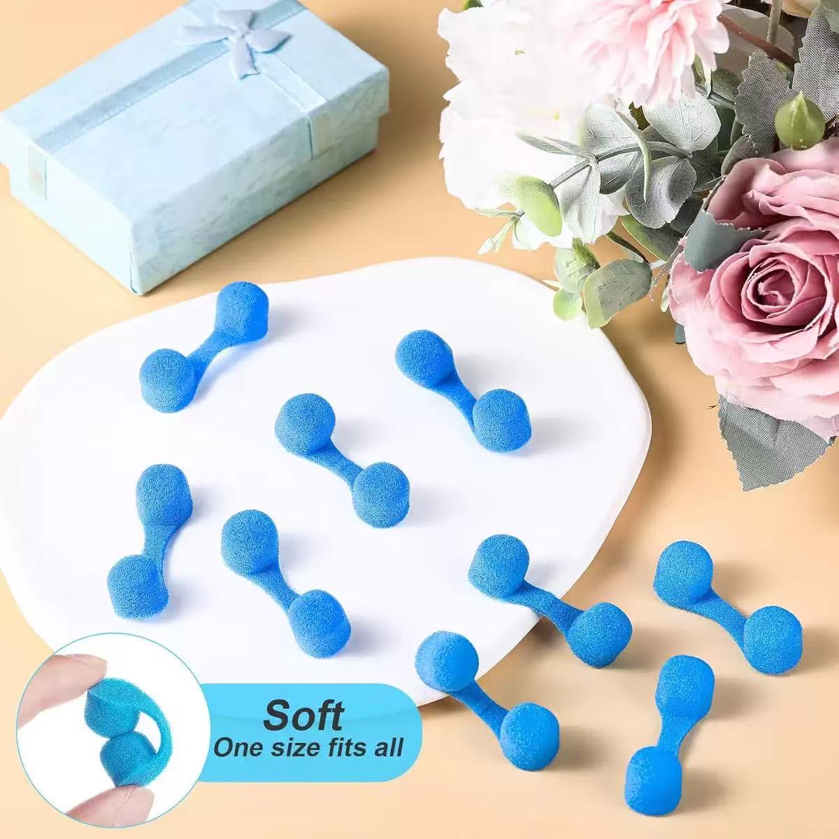 Blue Disposable Sponge Nose Fi - огляд і ціна Anti Pollution Mask