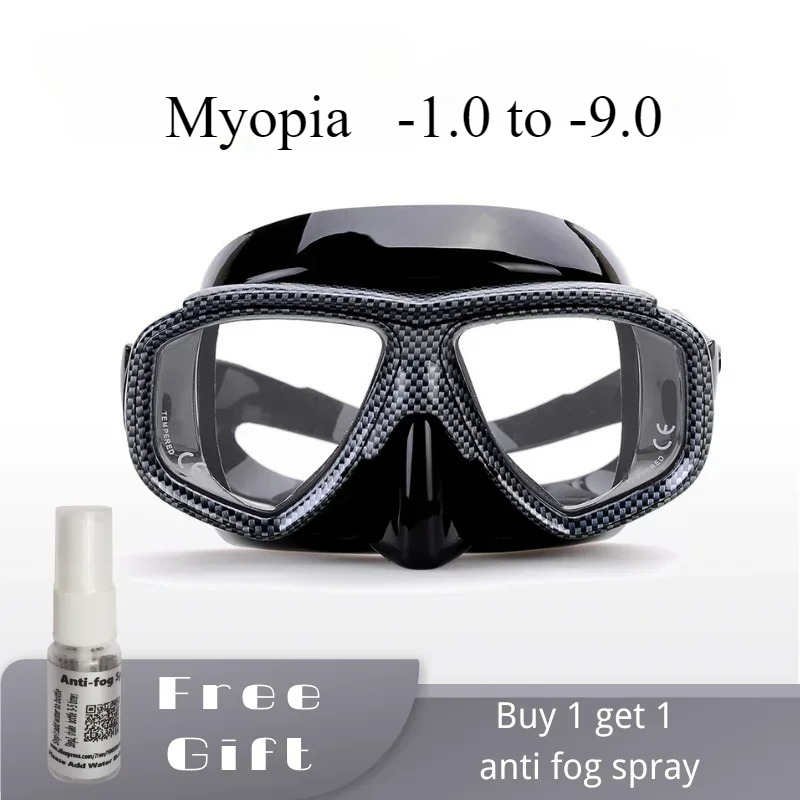 Myopia Scuba Diving Mask Snake - огляд і ціна Anti Pollution Mask