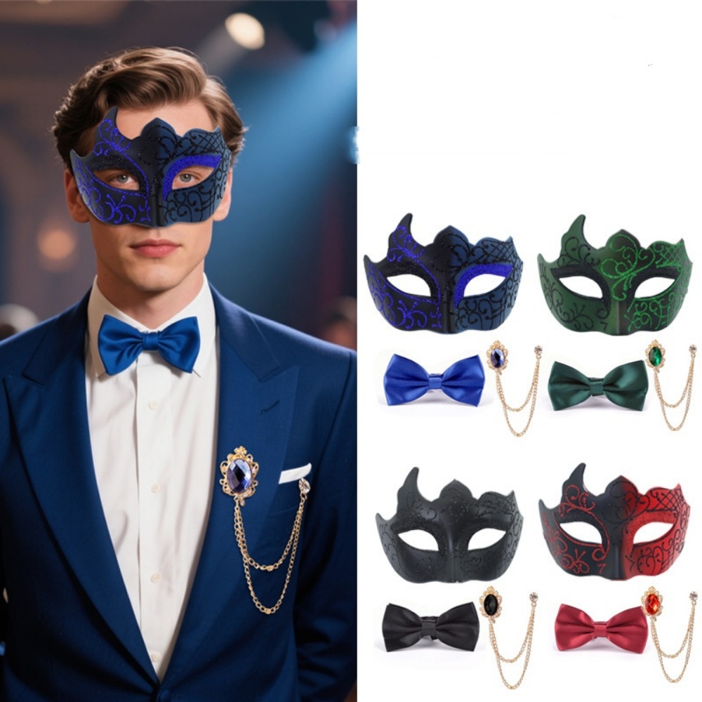 Half-Face Painted Party Mask S - огляд і ціна Respirator Half Face