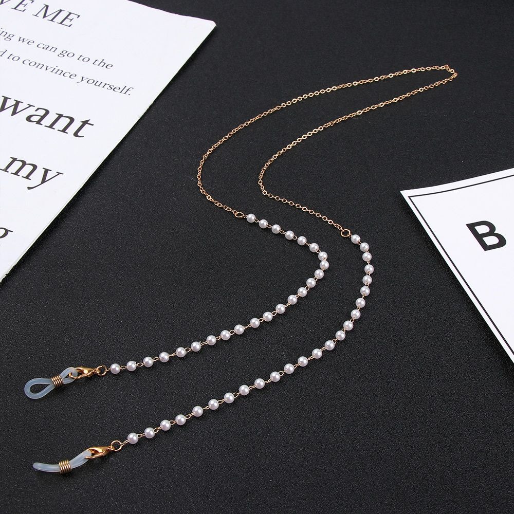 Fashion Flower Beads Eyeglass  - огляд і ціна Mask Chain Holder