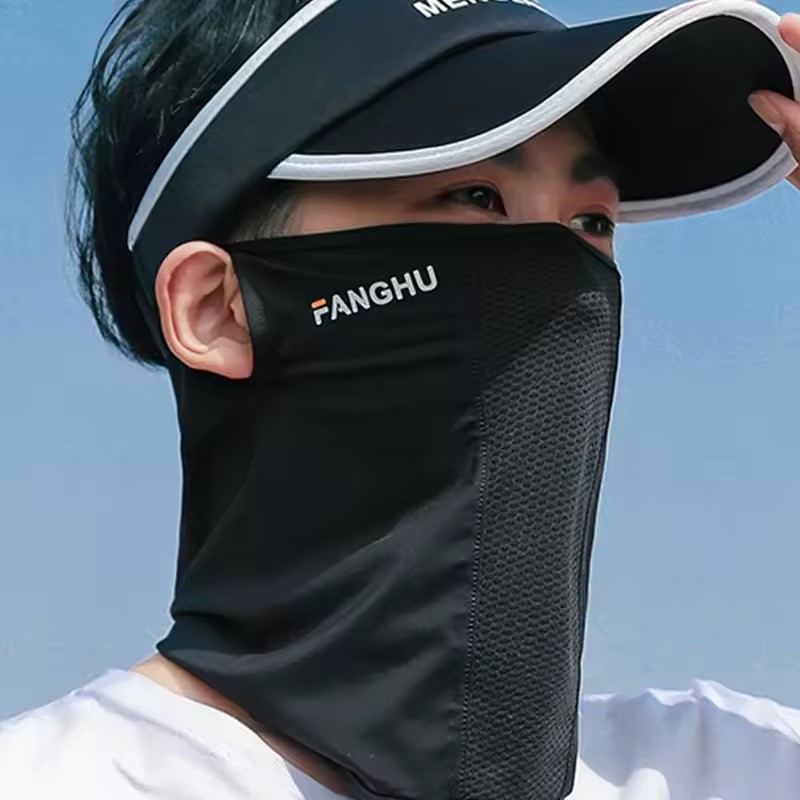 1pcs Sun Protection Mask Mesh  - огляд і ціна Sports Mask Breathable