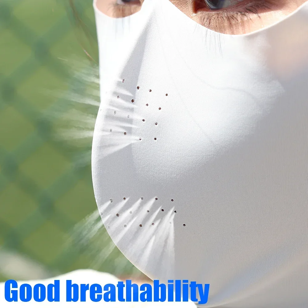 UV Protection Ice Silk Face Ma - огляд і ціна Sports Mask Breathable